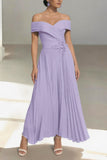 A-Line Ankle Length Chiffon Mother of the Bride Dress CM0457