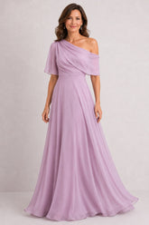 A-Line Floor Length Chiffon Mother of the Bride Dress CM0469
