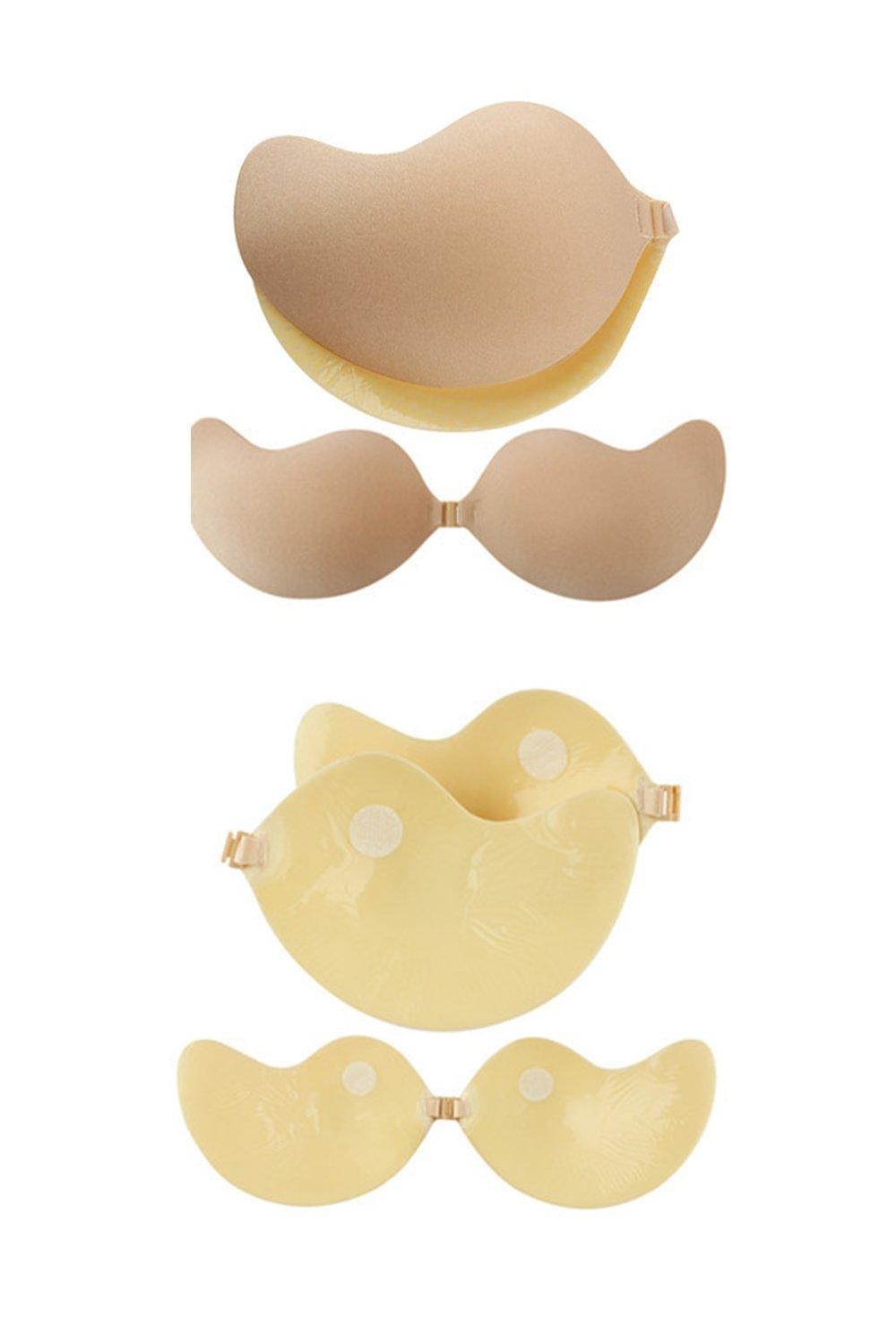 Spandex Invisible Self Adhesive Strapless Push-Up Bra CN0015 - COCOMELODY