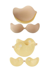 Spandex Invisible Self Adhesive Strapless Push-Up Bra CN0015 - COCOMELODY