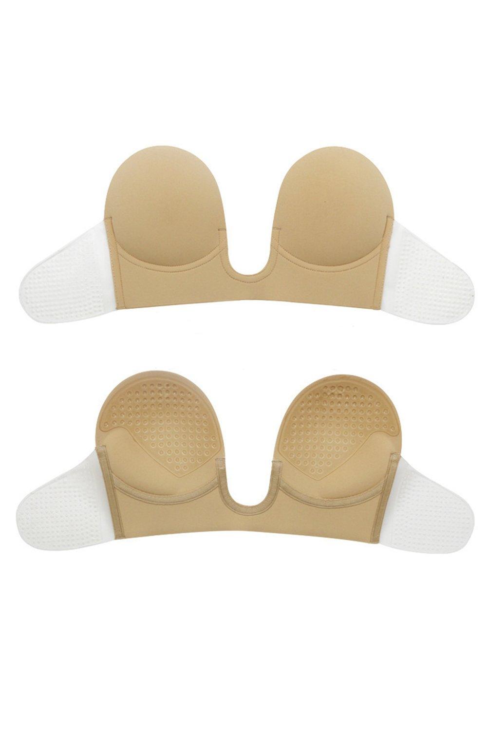 Nylon Invisible Self Adhesive Strapless Push-Up Bra CN0020 - COCOMELODY