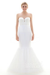 Mermaid Floor-Length 1 Hoop Wedding Petticoats CP0013003 - COCOMELODY