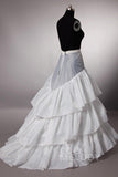 A-Line Sweep Train Slip 3 Hoops Wedding Petticoats CP0013008 - COCOMELODY