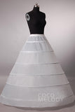 A-Line Floor-Length 6 Hoops Wedding Petticoats CP001300A - COCOMELODY