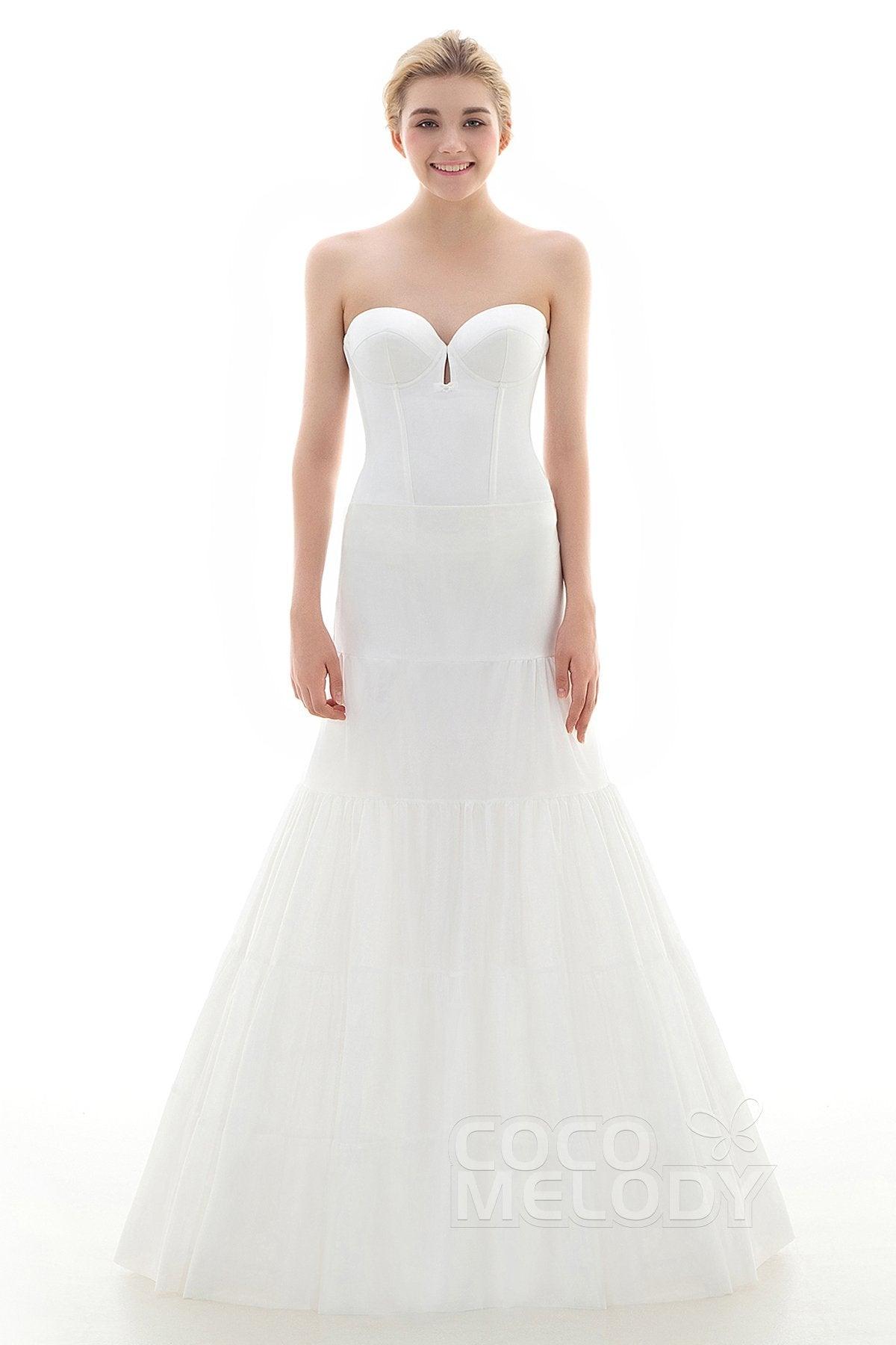 A-Line Floor-Length 2 Hoops Wedding Petticoats CP0016008 - COCOMELODY