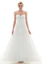 A-Line Floor-Length Slip Tulle Wedding Petticoats CP001600D - COCOMELODY