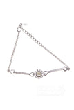 Alloy Wedding Bracelets with Zircon CQ0035 - COCOMELODY