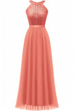 A-Line Floor Length Sequined Prom Dress CS0422 - COCOMELODY