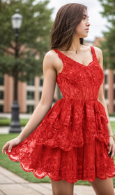 A-Line Short-Mini Tulle Graduation Dresses CS0548 - COCOMELODY