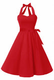 A-Line Knee Length Satin Graduation Dresses CS0559 - COCOMELODY