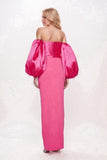 Sheath-Column Maxi Elastic Cloth Prom Dress CS0693 - COCOMELODY
