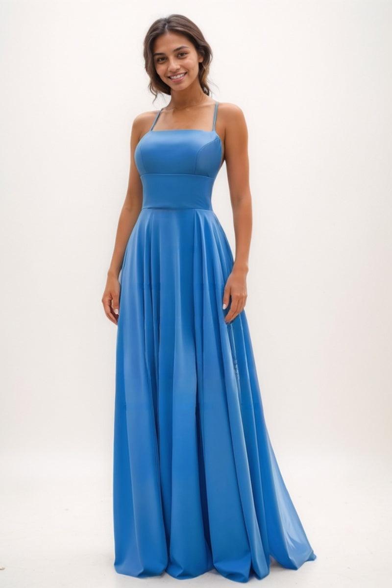 Classic A-Line Spaghetti Straps Chiffon Prom Dresses COCOMELODY CS0768 COCOMELODY EU Classic A-Line Spaghetti Straps Chiffon Prom Dresses COCOMELODY CS0768 COCOMELODY EU