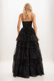A Line Floor Length Tulle Prom Dresses CS0936 - COCOMELODY