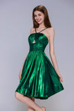 A-Line Mini Hot Stamping Cloth Homecoming Dress CS1013 - COCOMELODY