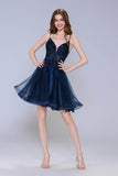 A-Line Mini Tulle Homecoming Dress CS1019 - COCOMELODY