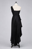 Asymmetrical Maxi Satin Dresses CS1076