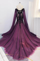 Trumpet-Mermaid Cathedral Train Lace Tulle Wedding Dress CW3223 - COCOMELODY