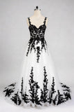 A-Line Court Train Tulle Wedding Dress CW3652