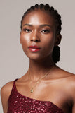 Yellow Gold Plated Necklaces CX0010 - COCOMELODY