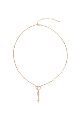 Alloy Necklaces with Rhinestone CX0029 - COCOMELODY