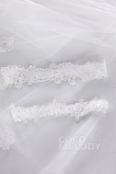 Lace Wedding Garter CZ0190 - COCOMELODY