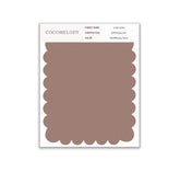 Luxe Satin Fabric Swatch in Single Color SWLS16001 - COCOMELODY