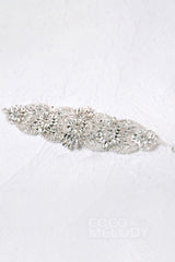 Fantastic Alloy and Zircon Wedding Bracelets HL17004 - COCOMELODY