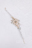 Impressive Alloy and Zircon Wedding Bracelets HL17005 - COCOMELODY