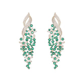 S925 Silver needle flower earrings 722709490960 - COCOMELODY