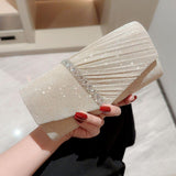 Shiny rhinestone small envelope bag 733171803996 - COCOMELODY