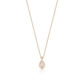 Drop necklace gold-plated full drill collarbone chain 800621951236 - COCOMELODY