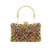 Rhinestone tote Bag Banquet Bag diamond-encrusted diagonal dinner bag 754743789639 - COCOMELODY