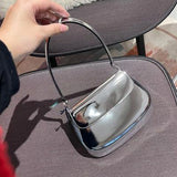 Silver underarm shoulder bag 779953461759 - COCOMELODY