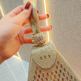 Rhinestone tote Bag Banquet Bag diamond-encrusted diagonal dinner bag 778370142021 - COCOMELODY