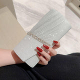Shiny rhinestone small envelope bag 733171803996 - COCOMELODY