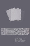 Bridal Gown LD4722 Fabric Swatch SWWD18003 - COCOMELODY