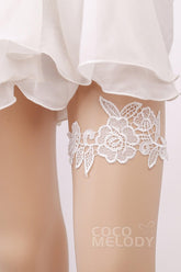 Lace Wedding Garter WD17014 - COCOMELODY