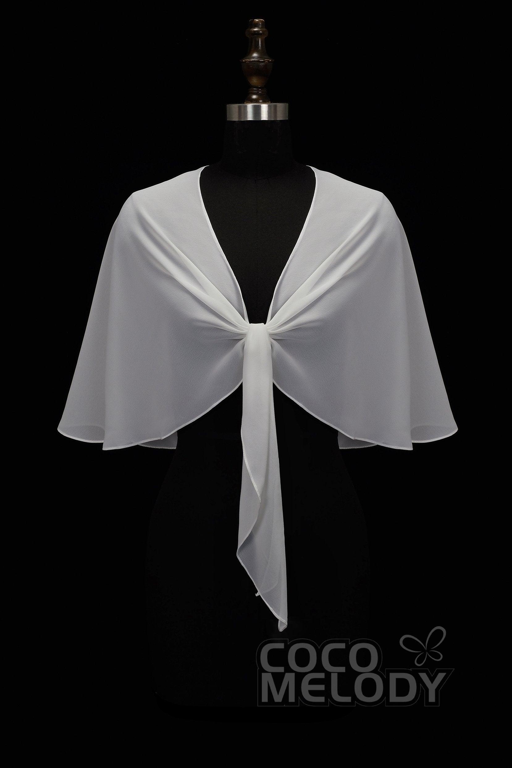 Classic Chiffon Dress Wrap WR16002 - COCOMELODY