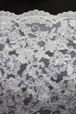 Charming Ivory Lace Half Sleeve Wedding Wrap CX0015001 - COCOMELODY