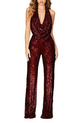 Jumpsuit Maxi Sequins Formal Evening Dresses 678030856246