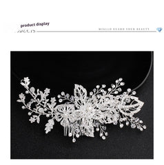 Alloy flower comb Hand drill comb 592299716948 - COCOMELODY