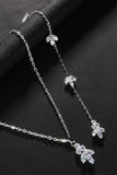 Elegant Rhinestone Back Necklaces 674272097461 - COCOMELODY