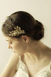 Alloy Headbands with Pearl and Crystals CH0317 - COCOMELODY