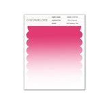 Ombre Chiffon Fabric Swatch in Single Color SWCR17001 - COCOMELODY