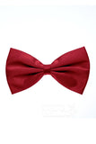 Men's Elastic Silk Like Satin Bow Ties CZ170017 - COCOMELODY