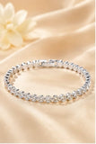 Classic Crystal Tennis Bracelet Plated Dainty Everyday Jewelry 904471935280