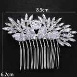 Water diamond hair comb Hair Accessories 850532058500 - COCOMELODY