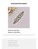 Ribbons Wedding Sash with Rhinestone Imitation Pearl 837366894589 - COCOMELODY
