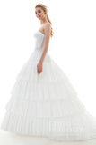 Ball Gown Court Train 4 Hoops Wedding Petticoats CP0016005 - COCOMELODY