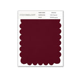 Organza Fabric Swatch in Single Color SWOR16006 - COCOMELODY